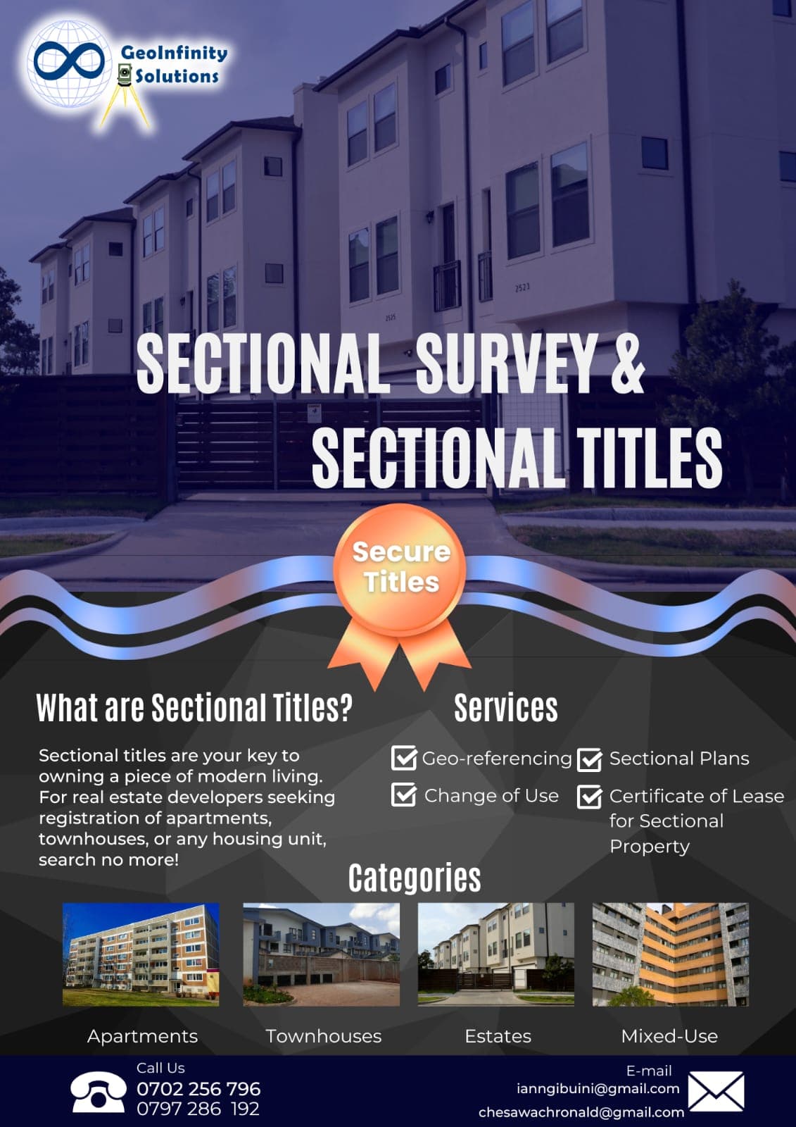 Sectional Property Surveying image